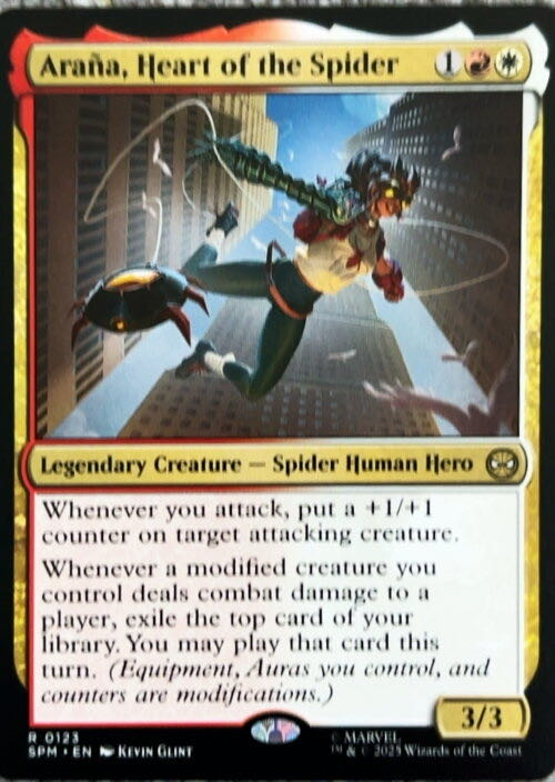 Araña, Heart of the Spider  magic card collectible - Main Image 2