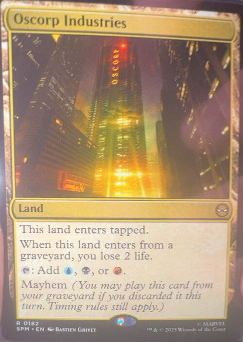 Oscorp Industries  magic card collectible - Main Image 2