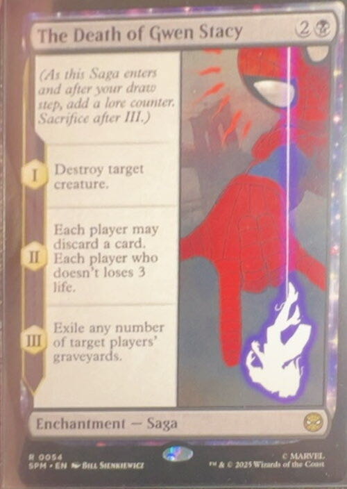 The Death of Gwen Stacy  magic card collectible - Main Image 2