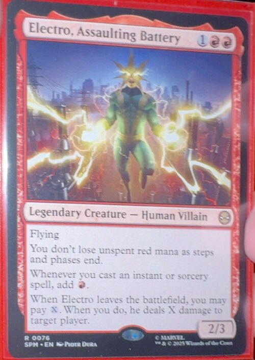 Electro, Assaulting Battery  magic card collectible - Main Image 2