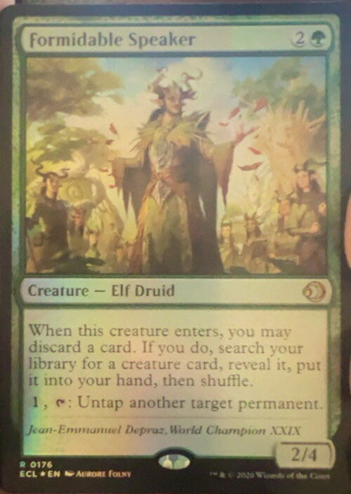 Formidable Speaker  magic card collectible - Main Image 3