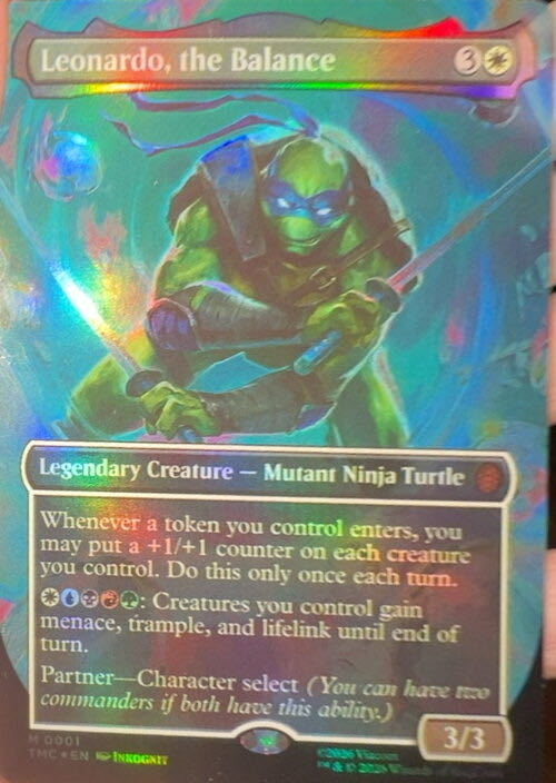 Leonardo, the Balance  magic card collectible - Main Image 3