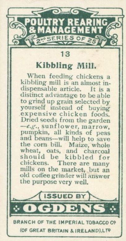 Kibbling Mill  other card collectible - Main Image 2