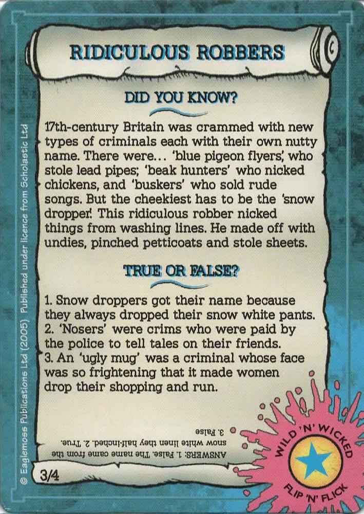 Ridiculous Robbers  other card collectible - Main Image 2