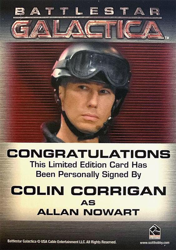 Colin Corrigan  other card collectible - Main Image 2