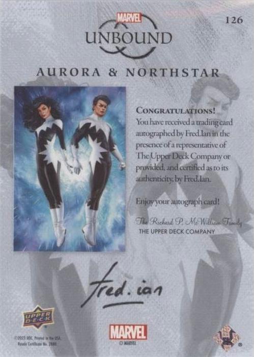 Aurora & Northstar AU, SN50  other card collectible - Main Image 2