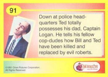 Down at police headquarters Ted totally possesses his dad  other card collectible - Main Image 2