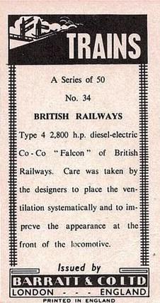 British Railways  other card collectible - Main Image 2