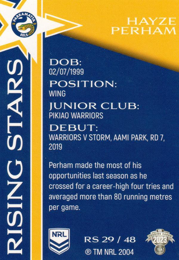 Hayze Perham  othersports card collectible - Main Image 2