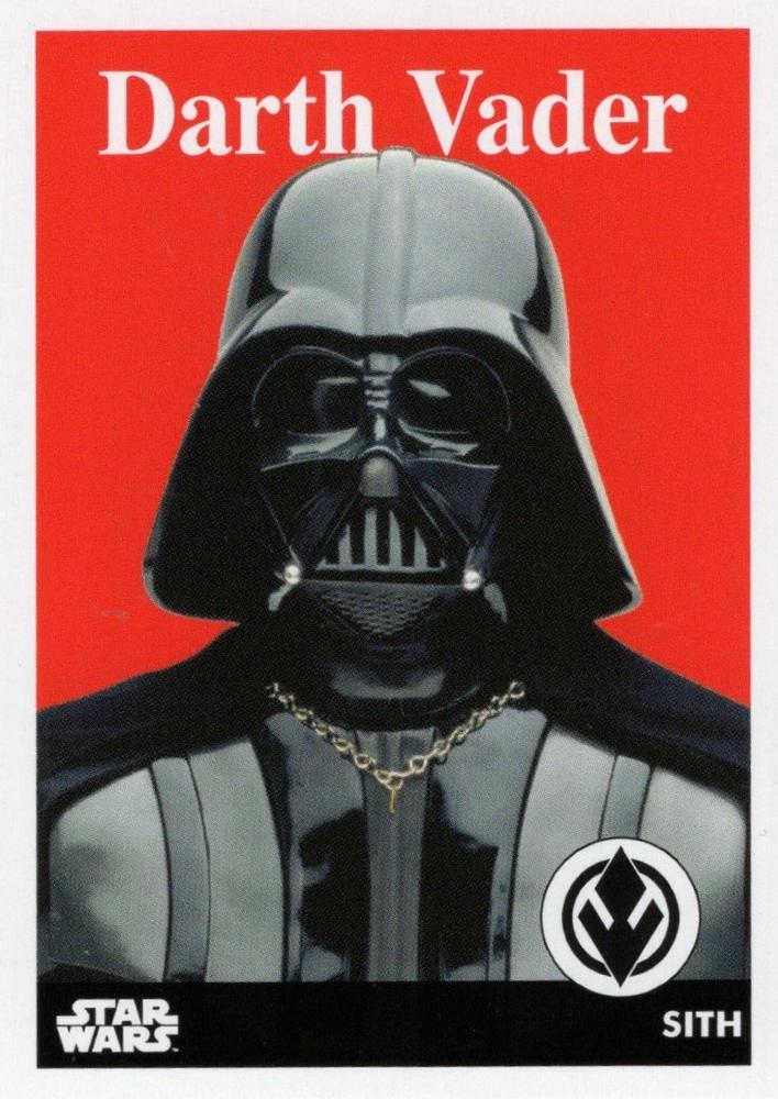 Darth Vader starwars card collectible - Main Image 1