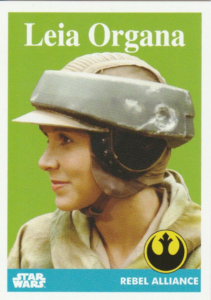 Leia Organa starwars card collectible - Main Image 1