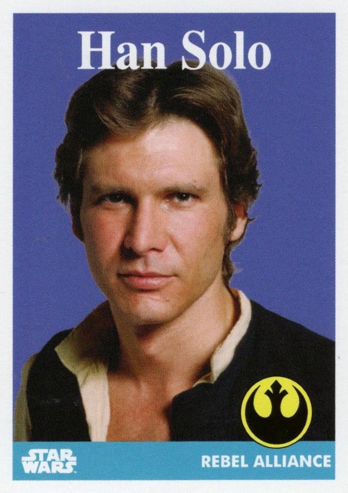 Han Solo starwars card collectible - Main Image 1