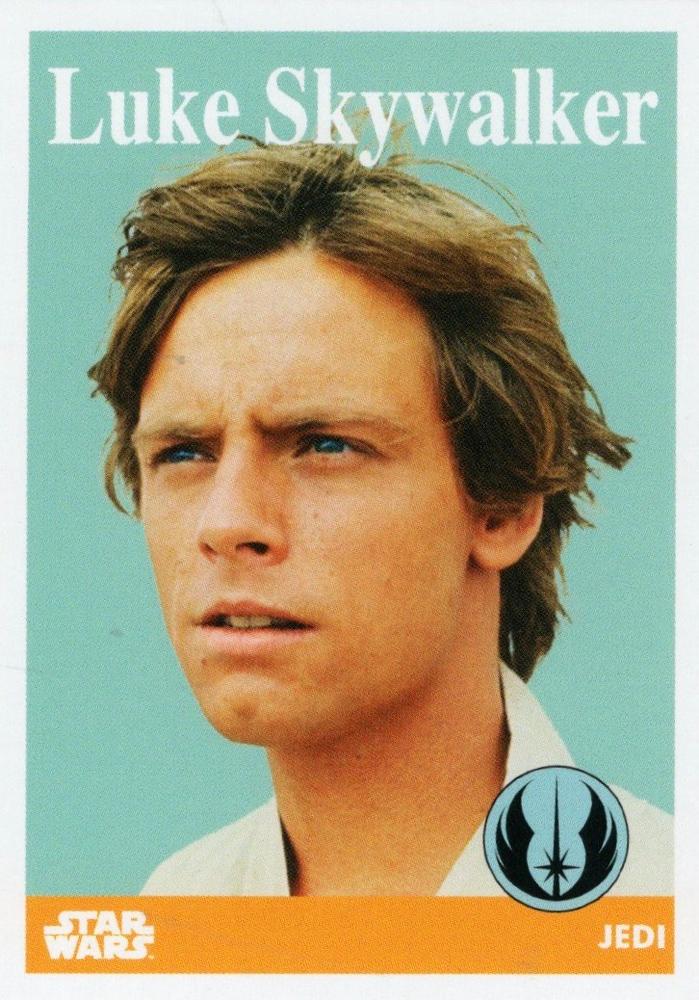 Luke Skywalker starwars card collectible - Main Image 1