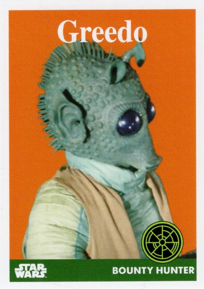 Greedo starwars card collectible - Main Image 1