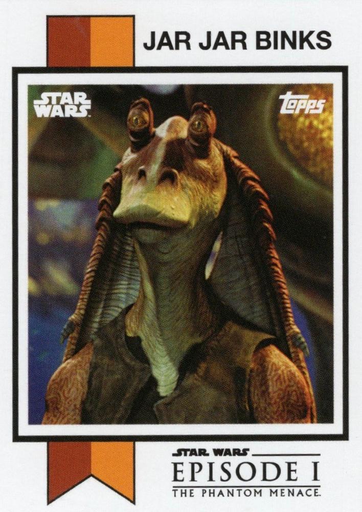 Jar Jar Binks  starwars card collectible - Main Image 1