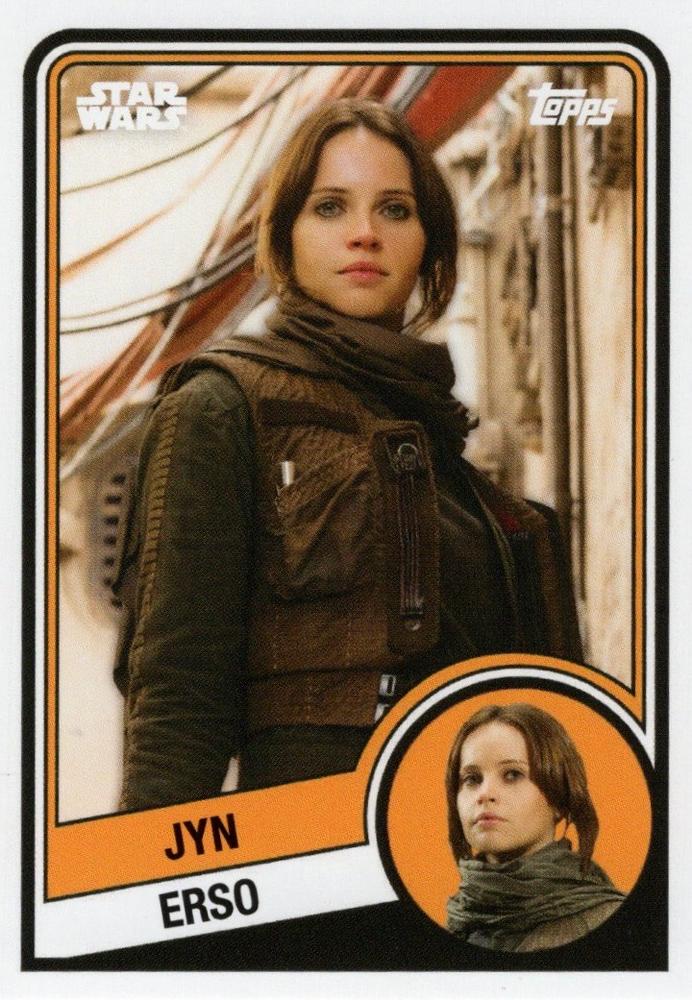 Jyn Erso starwars card collectible - Main Image 1