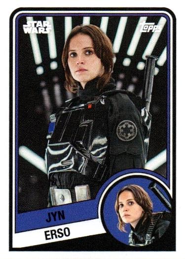 Jyn Erso starwars card collectible - Main Image 1