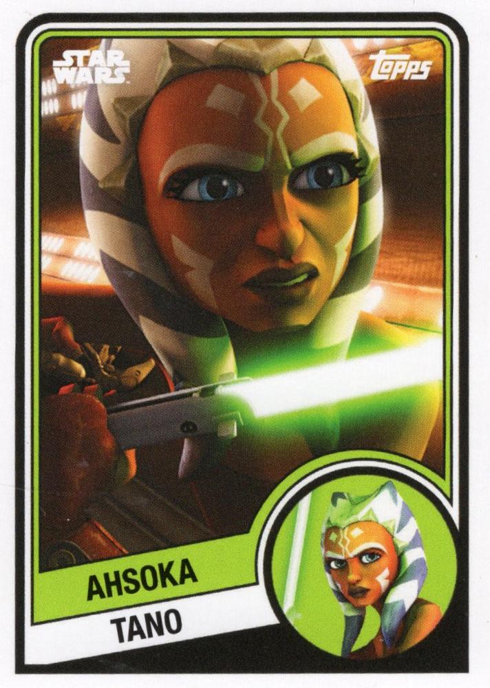 Ahsoka Tano starwars card collectible - Main Image 1
