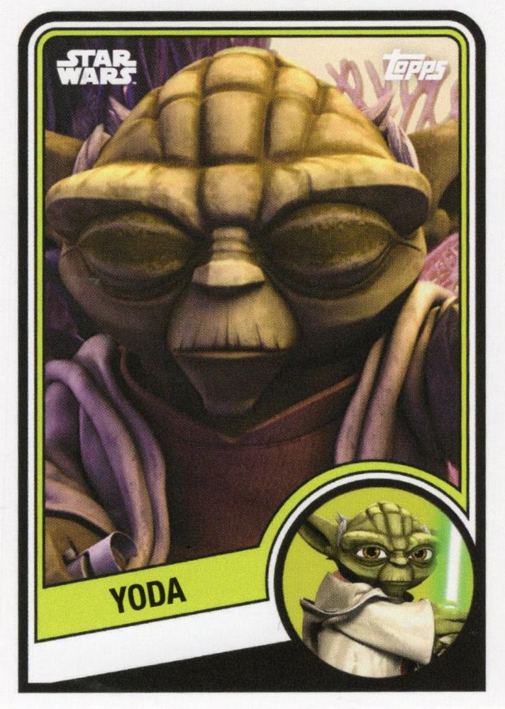 Yoda starwars card collectible - Main Image 1
