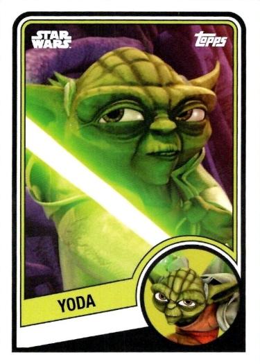Yoda starwars card collectible - Main Image 1