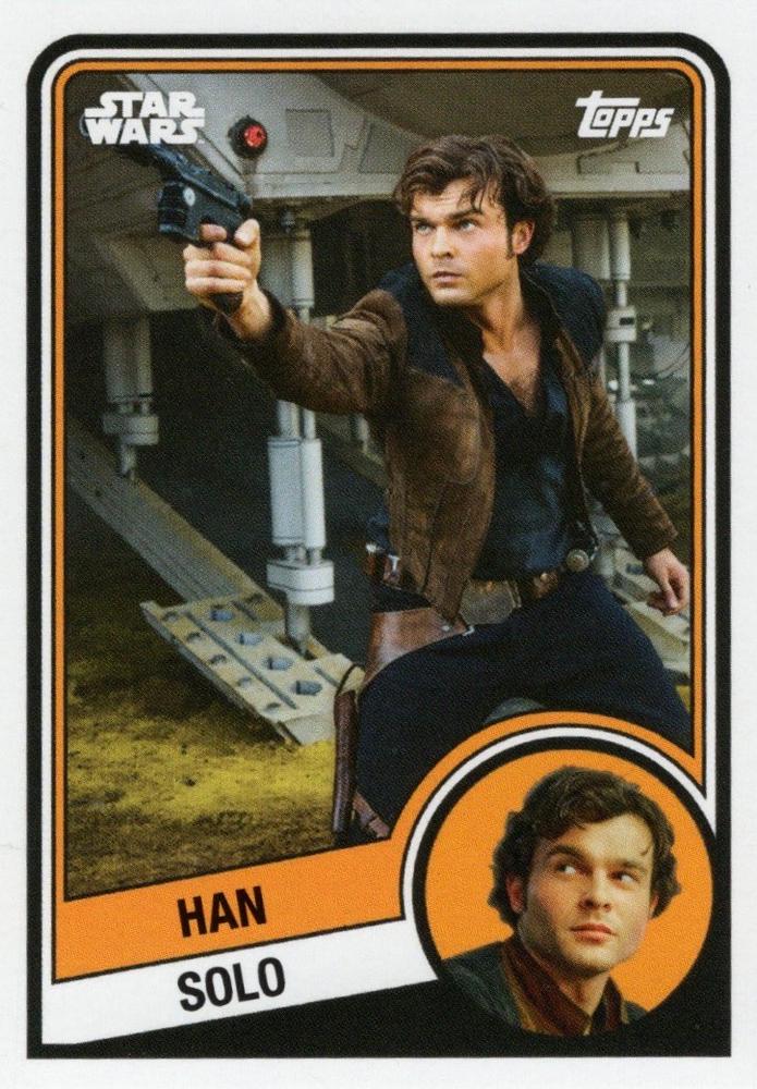 Han Solo  starwars card collectible - Main Image 1