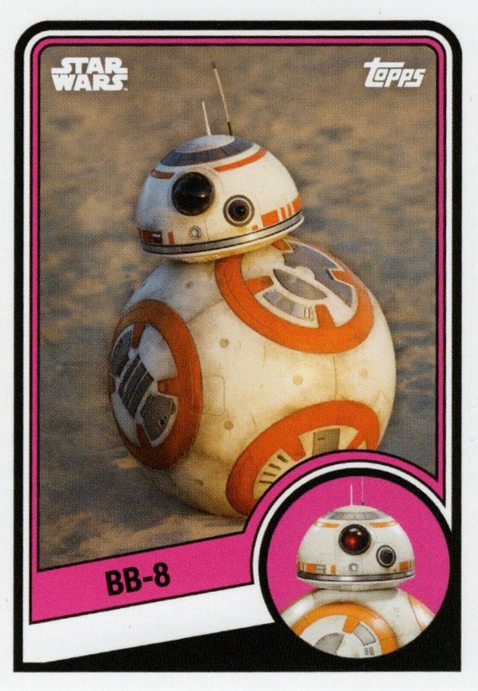 BB-8 starwars card collectible - Main Image 1