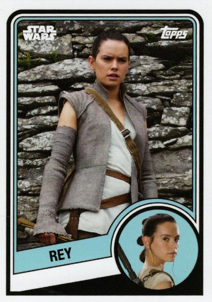 Rey  starwars card collectible - Main Image 1