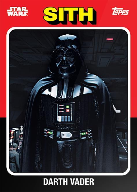 Darth Vader starwars card collectible - Main Image 1