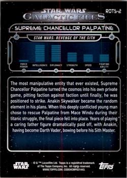 Supreme Chancellor Palpatine  starwars card collectible - Main Image 2