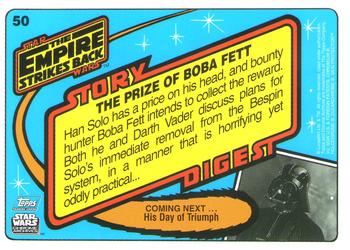 The Prize Of Boba Fett  starwars card collectible - Main Image 2