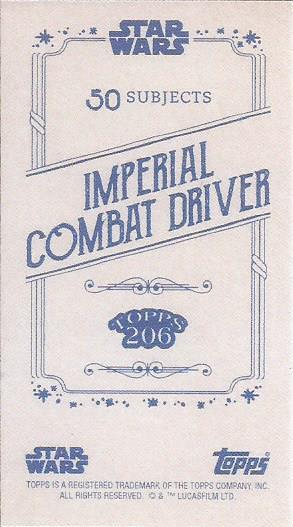 Imperial Combat Driver  starwars card collectible - Main Image 2