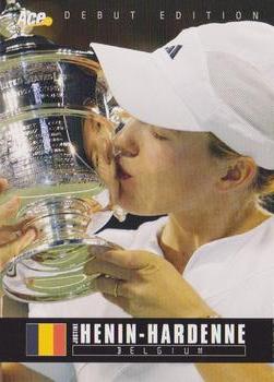 Justine Henin-Hardenne  tennis card collectible - Main Image 1
