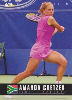 Amanda Coetzer  tennis card collectible - Main Image 1