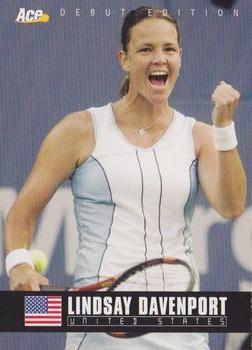 Lindsay Davenport  tennis card collectible - Main Image 1