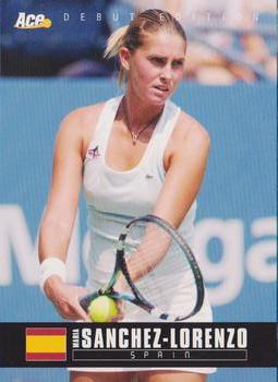 Maria Sanchez Lorenzo  tennis card collectible - Main Image 1