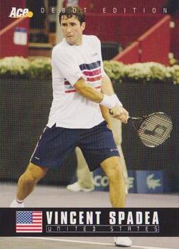 Vince Spadea  tennis card collectible - Main Image 1
