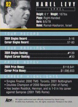 Harel Levy  tennis card collectible - Main Image 2