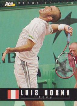 Luis Horna  tennis card collectible - Main Image 1