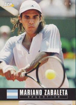 Mariano Zabaleta  tennis card collectible - Main Image 1