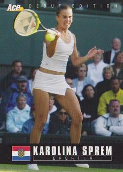 Karolina Sprem  tennis card collectible - Main Image 1