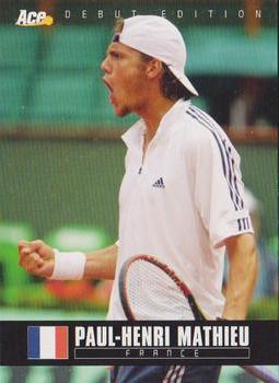 Paul-Henri Mathieu  tennis card collectible - Main Image 1