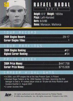 Rafael Nadal  tennis card collectible - Main Image 2