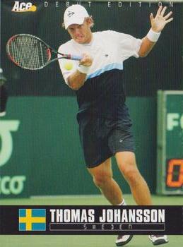 Thomas Johansson  tennis card collectible - Main Image 1