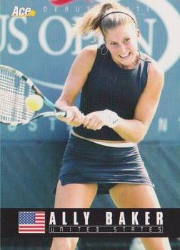 Ally Baker  tennis card collectible - Main Image 1