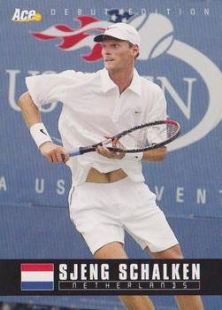 Sjeng Schalken  tennis card collectible - Main Image 1