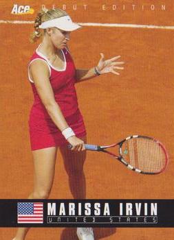 Marissa Irvin  tennis card collectible - Main Image 1