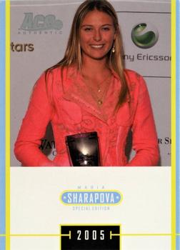 Maria Sharapova  tennis card collectible - Main Image 1