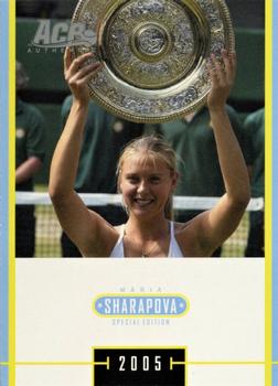 Maria Sharapova  tennis card collectible - Main Image 1