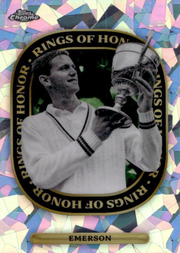 Roy Emerson  tennis card collectible - Main Image 1