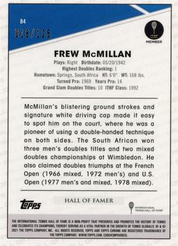 Frew McMillan  tennis card collectible - Main Image 2